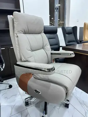 Executive Leather Office Chair With Massage