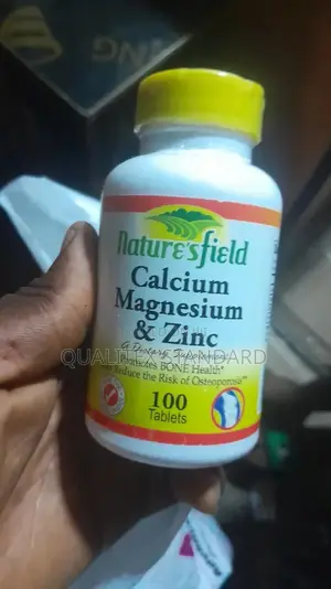 100 Tablet Nature's Field Calcium, Magnesium And Zinc