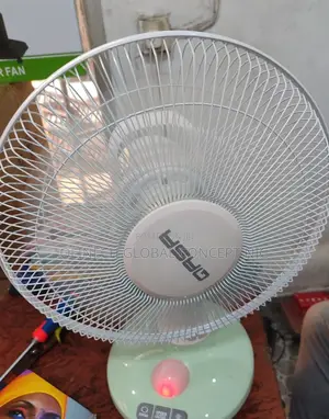 GASA 12 Inches AC DC Solar Fan