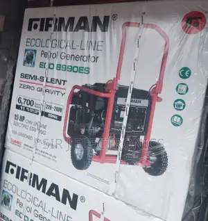 6.7kva Sumec Firman Keystart Petrol Generator Eco 8990es