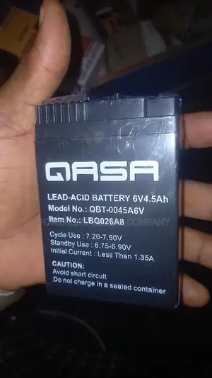 6v 4.5amps Battery for Rechargeable Fan/ Ups Bat Replacement