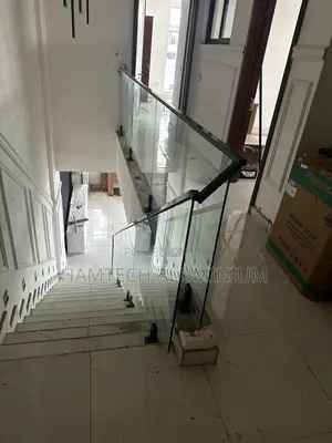 Plan 10mm Thick Tempered Glass Staircase Handrail