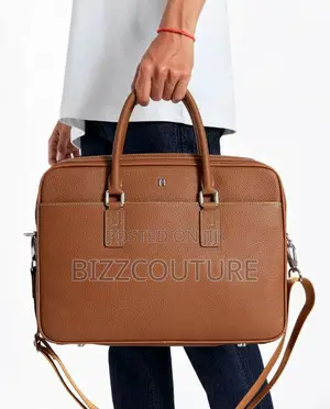 Original Italian Hermes Leather Business Bags in Store