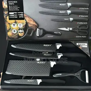 6 Pieces Professional Kitchen Knives Set