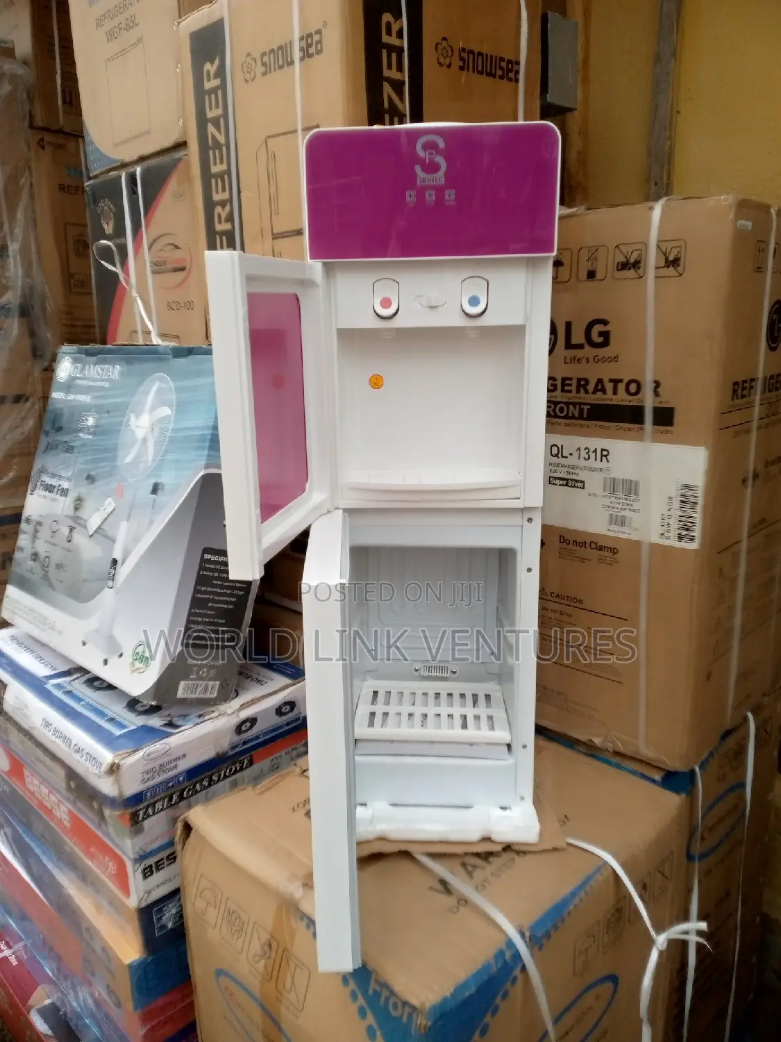 Sontec Water Dispenser Wit Compressor Cooling Refrigerator