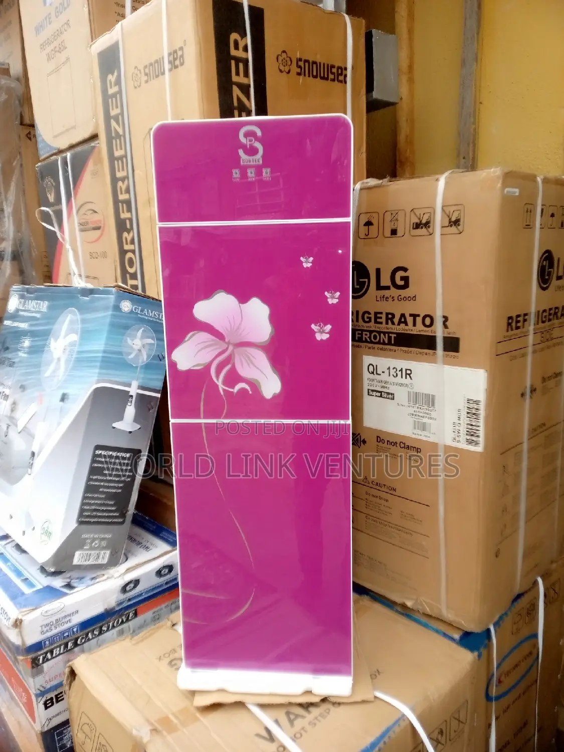 Sontec Water Dispenser Wit Compressor Cooling Refrigerator
