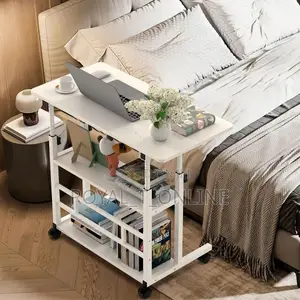 Adjustable 3 Layers Laptop Table in Abuja.Solid Work Table