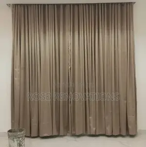 Beige Colored Turkish Curtains 4500 Per Yard
