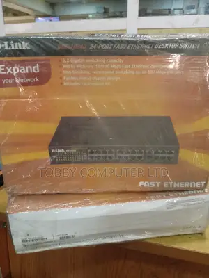 D-Link 24-Port Fast Ethernet Desktop Switch DES-1024D