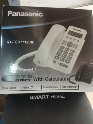 Panasonic Caller ID With Calculator KX-TSC7712CID