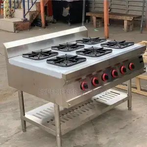 6 Burner Gas Cooker Without Oven