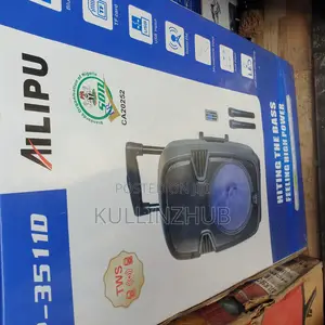 Ailipu 15 Inch Super Loud Rechargeable Public Adres Speaker