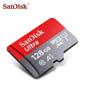 Sandisk Memory Card With Adapter -128gb Micro Sd Card