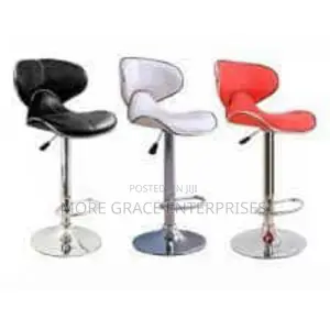 Imported Bar Stool With Metal Legs.