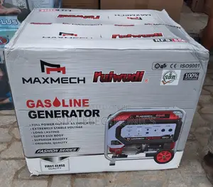 10kva Maxmech Keystart Petrol Generator + 1year Warranty