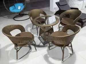 Outdoor Rattan Set With Cushion