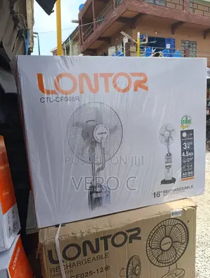 Quality Lontor 16"Rechargeable Standing Fan Water Mist Fan