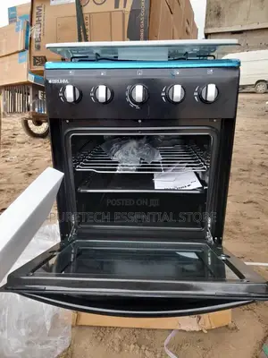 Bruhm 50x50 4 Burner Gas Cooker With 2 Step Oven
