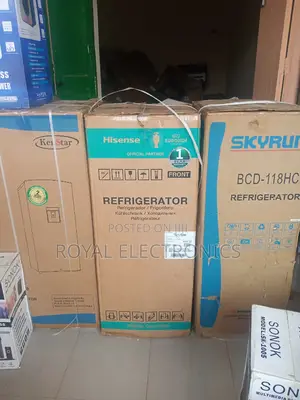 Heavy Duty Hisense Double Door Refrigerator Ref172dr