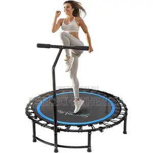 Trampoline With Handle