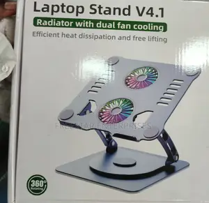 Rotating Laptop Stand Cooling Pad. Cooling Laptop Stand.