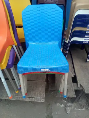 Armless Basket Design Plastic Chair