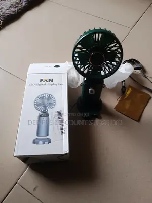 Rechargeable 4000mah Handheld 5 Speed Foldable Mini Fan