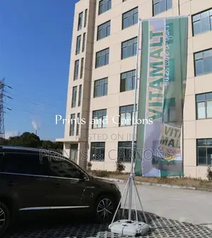 Giant Flag Banner Stand for Your Brand