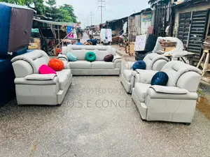 Complete Set of Thick Leather Sofa