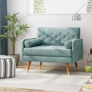 Upholstered Tufted Armchair
