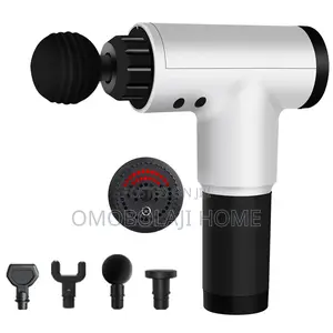 Hand Held Massage Gun With Four Heads