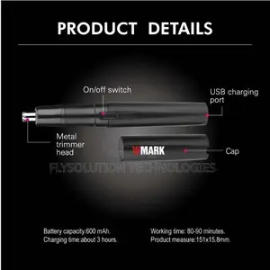 Wmark Rechargeable Nose Ear Timmer