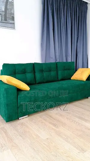 3 Seater Velvet Living Room Sofa