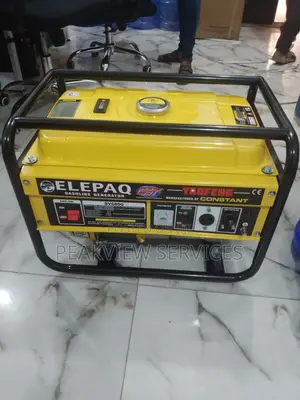 Very Unique Elepaq Constant Sv6800 Generator 4.5kva
