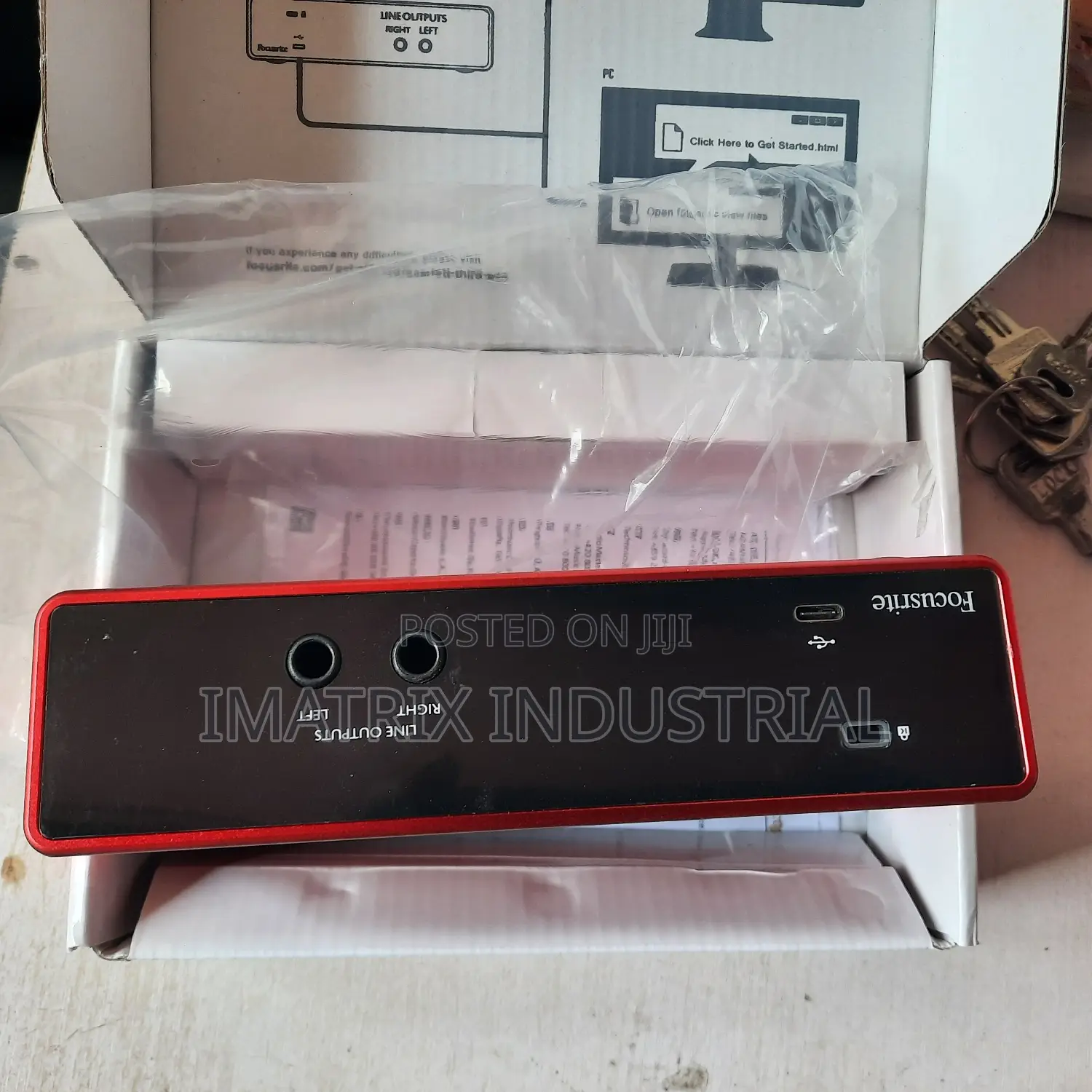 2i2 Focusrite Sound Card 3rd Generation