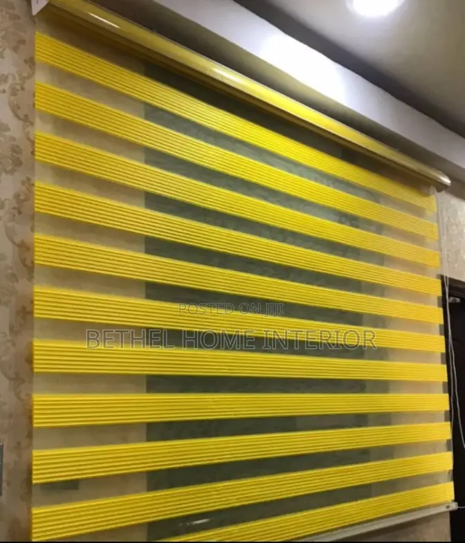Yellow Design Window Blinds