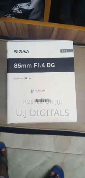 Sigma 85mm F1.4 for Sony