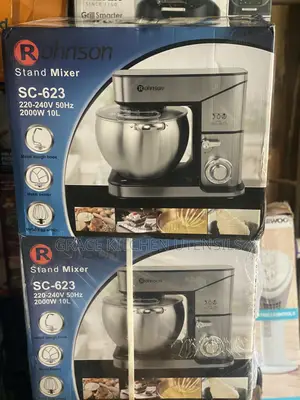 Rohnson 10l Stainless Bowl Stand Mixer 2000watt