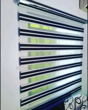 Black and White Quality Window Blinds
