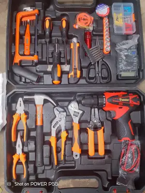 Cordless Drill Electrical Tools Box