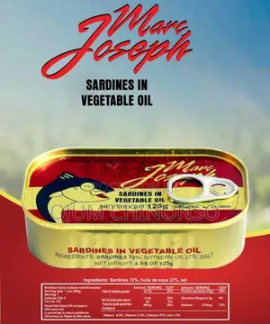 Marc Joseph Sardine In Vegetable Oil (1-cartoon 50pieces)