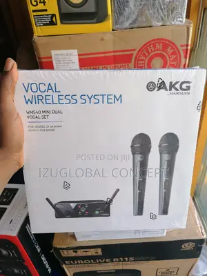 AKG WMS40 Mini Dual Vocal Set Wireless Microphone