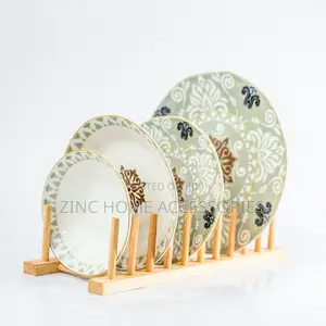 Oms 24pc Cinza Porcelain Set
