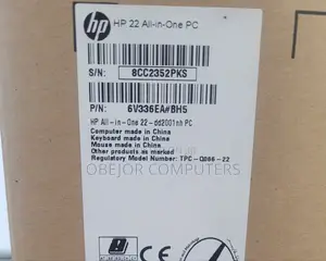New Desktop Computer HP AiO 22 4GB Intel Celeron SSD 256GB
