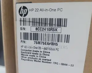 New Desktop Computer HP AiO 22 4GB Intel Core I3 SSD 512GB