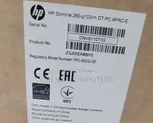 New Desktop Computer HP Slimline 270 4GB Intel Core I3 HDD 1T