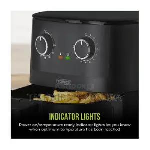 TOWER Vortx 4.2L Manual Single Basket Air Fryer - Black