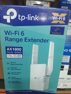 Tp-Linkax1800 Wifi 6 Range Extender Dualband
