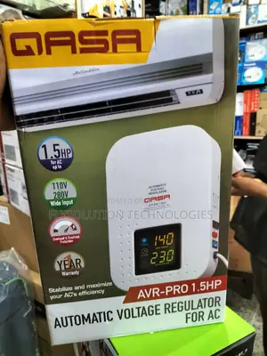 1.5HP Qasa Wall Mount AC Stabilizer Voltage Regulator