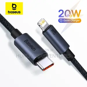 1m Baseus 20w Lightning (USBC to Ip) Cable